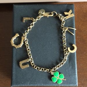 Madewell Lucky Four Leaf Clover Bracelet